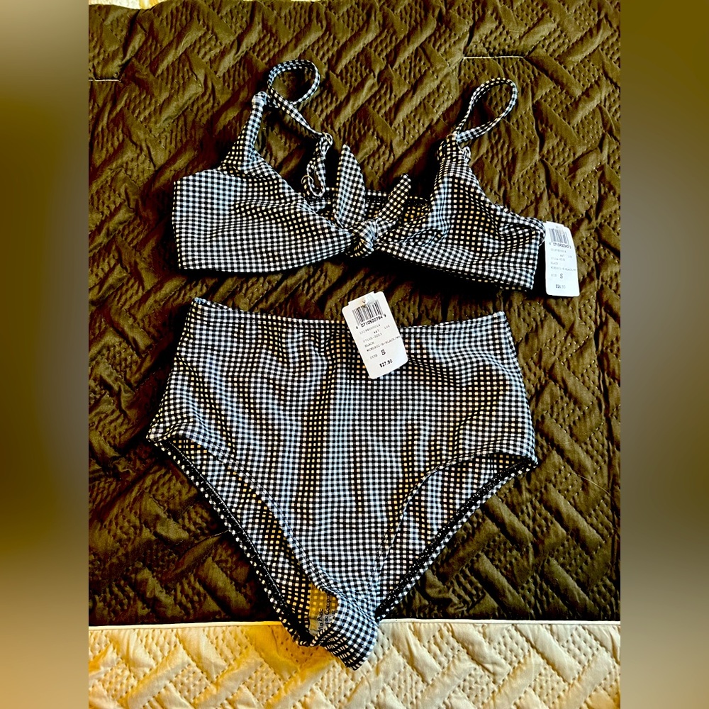 Windsor black and white bikini